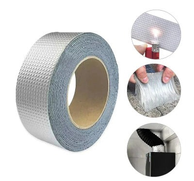 CINTA DE ALUMINIO DE BUTILO 10CM X 5M