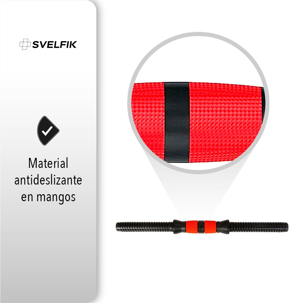 Kit de Mancuernas Ajustables con Discos – Entrena en Casa