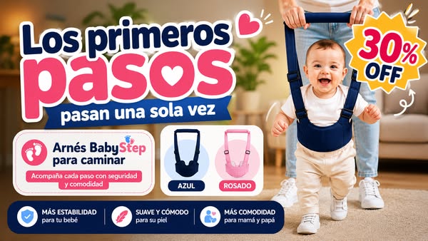 ARNES CAMINADOR PARA BEBE PREMIUM