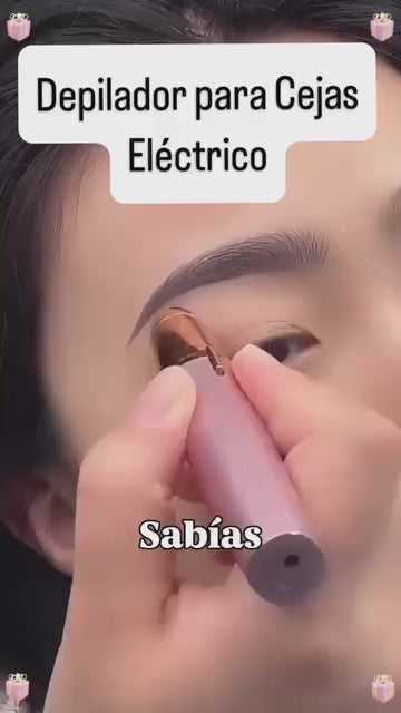 Depilador eléctrico de cejas