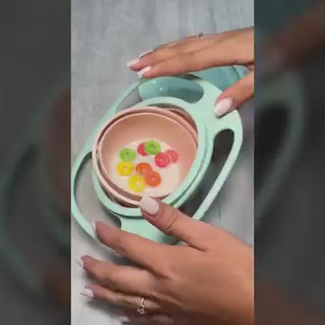 Gyro Bowl Plato Antiderrames Para Niños