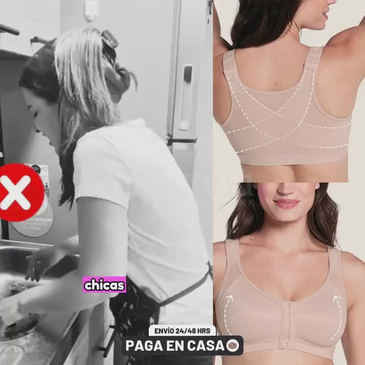Sujetador Corrector de Postura con Soporte de Espalda – Comodidad y Sujeción