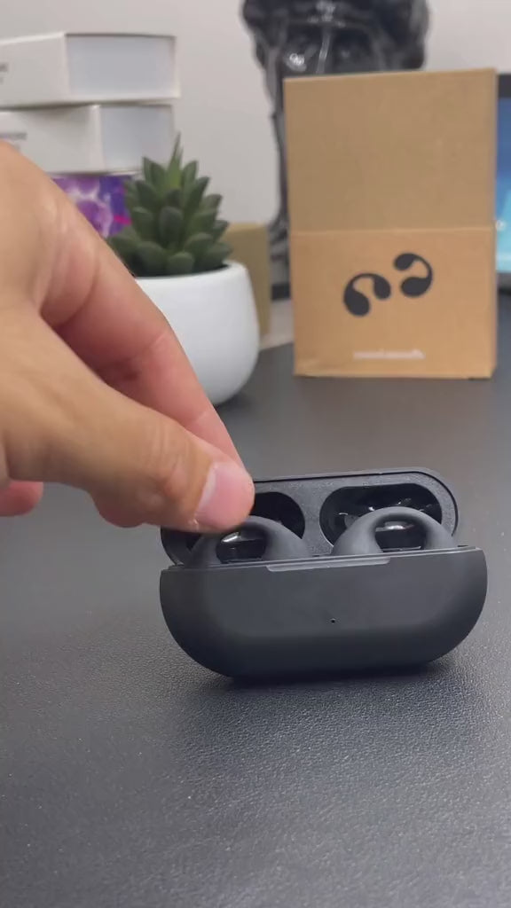 Auriculares Bluetooth Open Ear – Comodidad y Sonido sin Aislarte