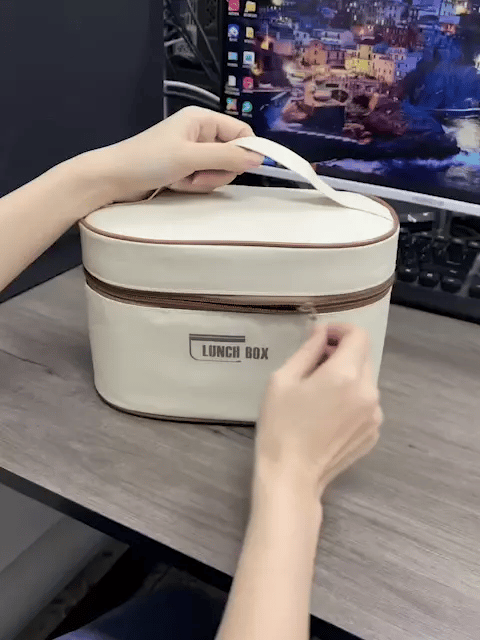 Lonchera Térmica Portátil con Recipientes – Lleva tus Comidas a Todas Partes